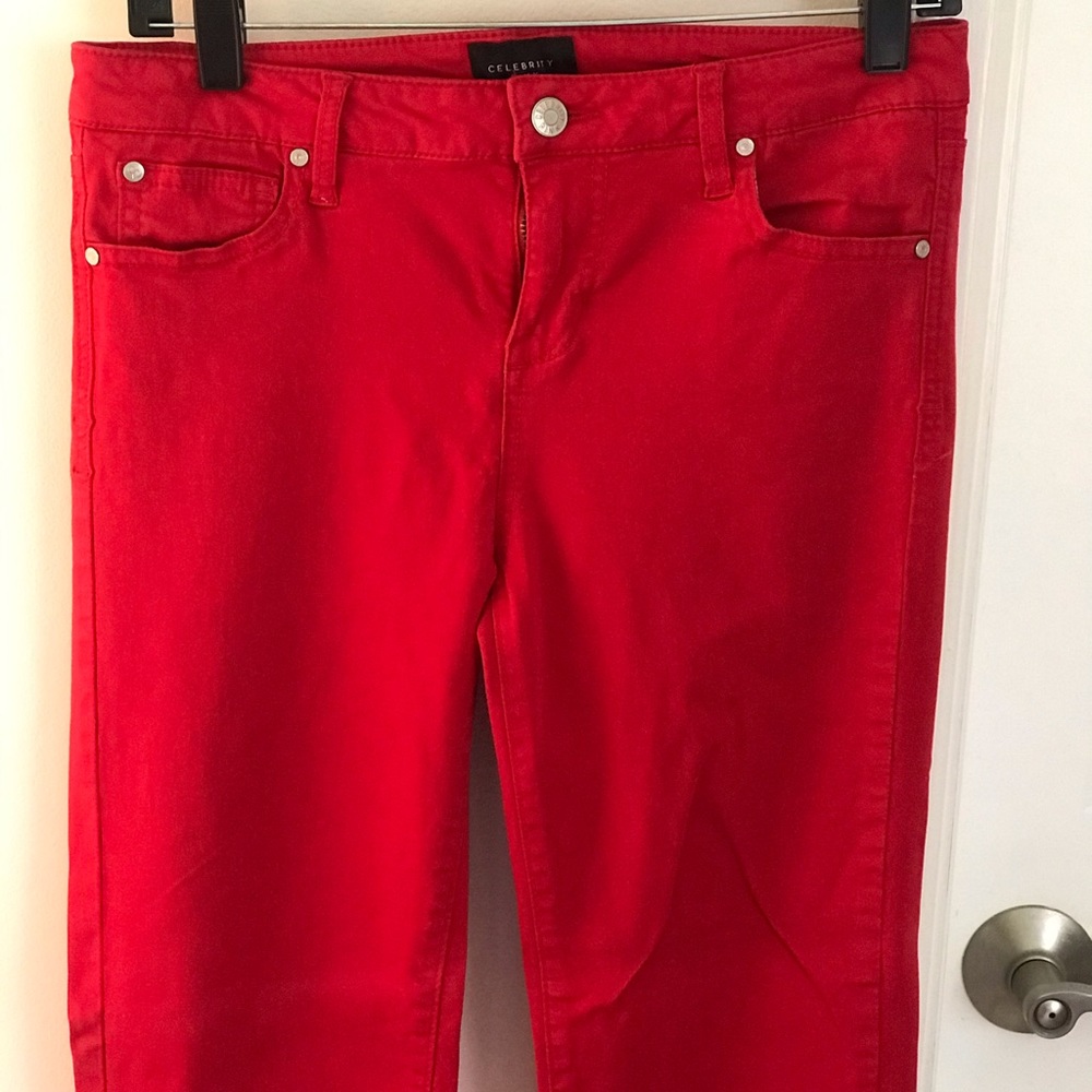 Bright Red Pants Size 6